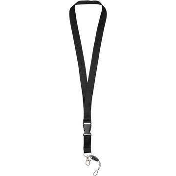 Lanyard con hebilla separable y enganche para móvil "Sagan"