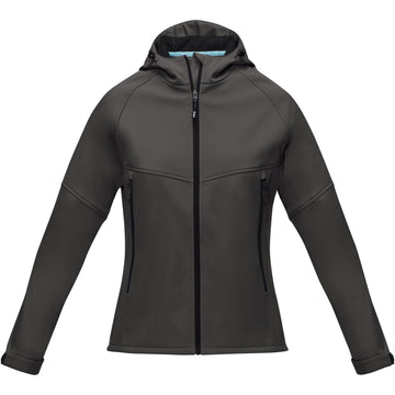 Chaqueta softshell reciclada para mujer "Coltan"