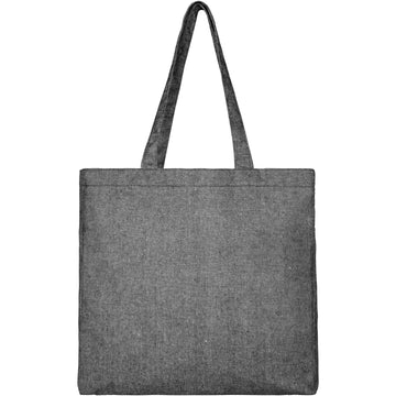 Bolsa Tote de algodón reciclado de 210 g/m² con refuerzos "Pheebs"