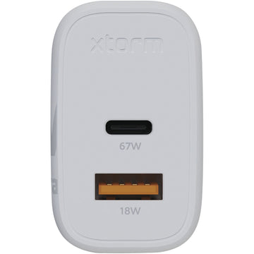 Cargador de pared de 67 W "Xtorm XEC067 GaN² Ultra"