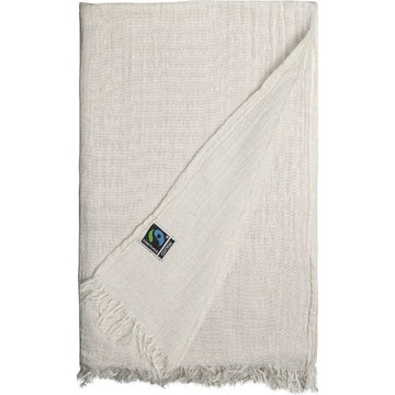 Pareo foulard algodón suave fairtrade 50x170cm conifer