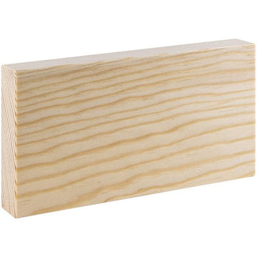 Trofeo rectangular de madera de pino phelps